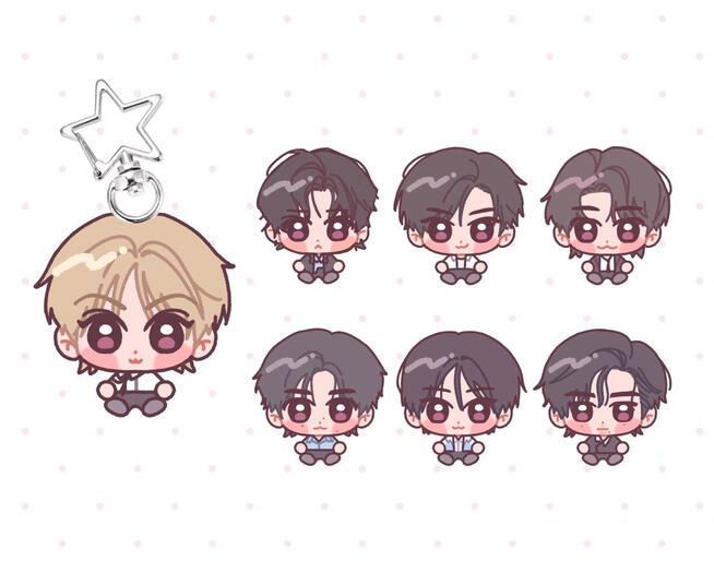 acrylic charms