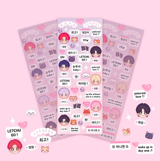 deco sticker sheet